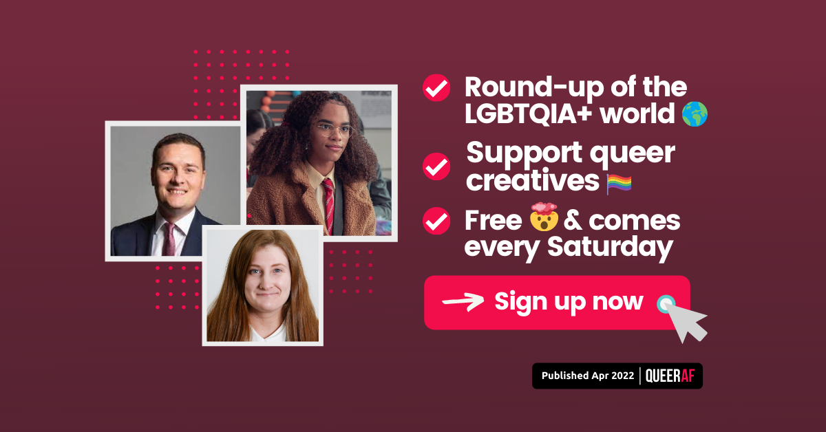 Journalist Like Me, Wes Streeting, Heartstopper and other LGBTQIA+ stories this week