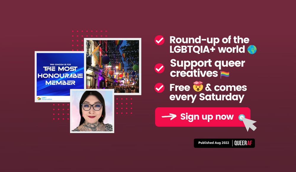 Understand the LGBTQIA+ news this week: Detranstioning, Singapore, Tory condoms and more