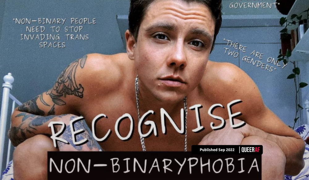 Non-binaryphobia is real. We need to talk about it