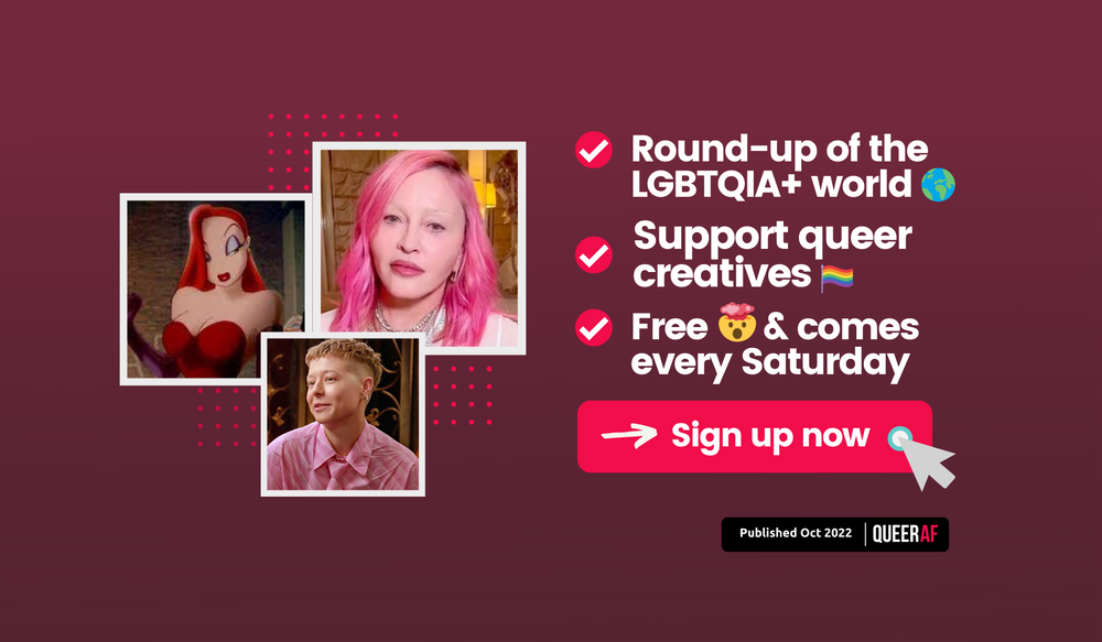 Understand the LGBTQIA+ news this week: Madonna, Jessica Rabbit, a Negroni Sbagliato and more