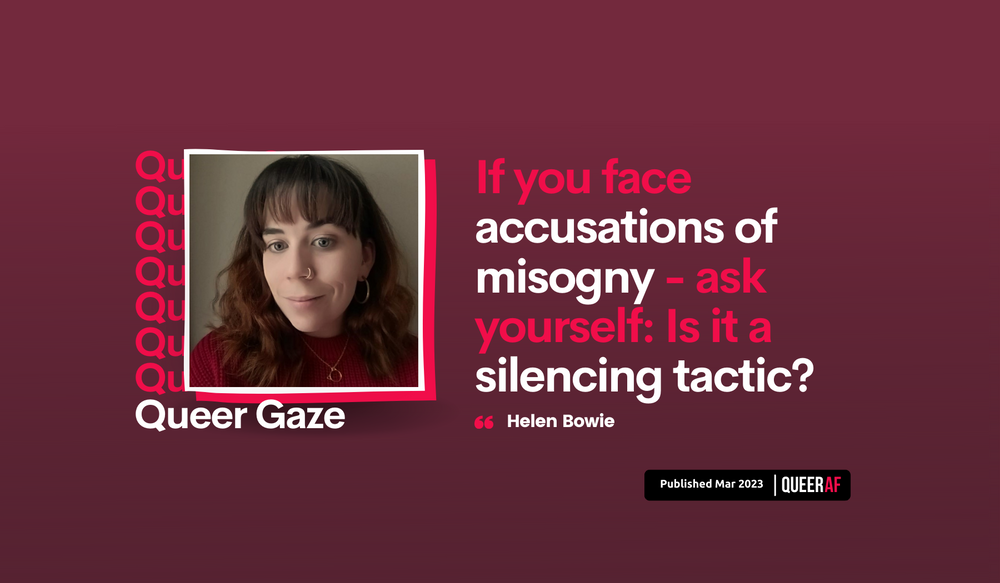 Disagreeing with women is not misogynistic. Opposition to bodily autonomy is