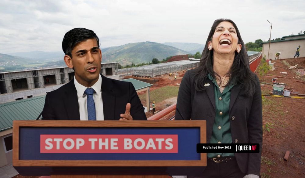 Tories’ "morally abhorrent" Rwanda obsession shows how they feel about LGBTQIA+ refugees