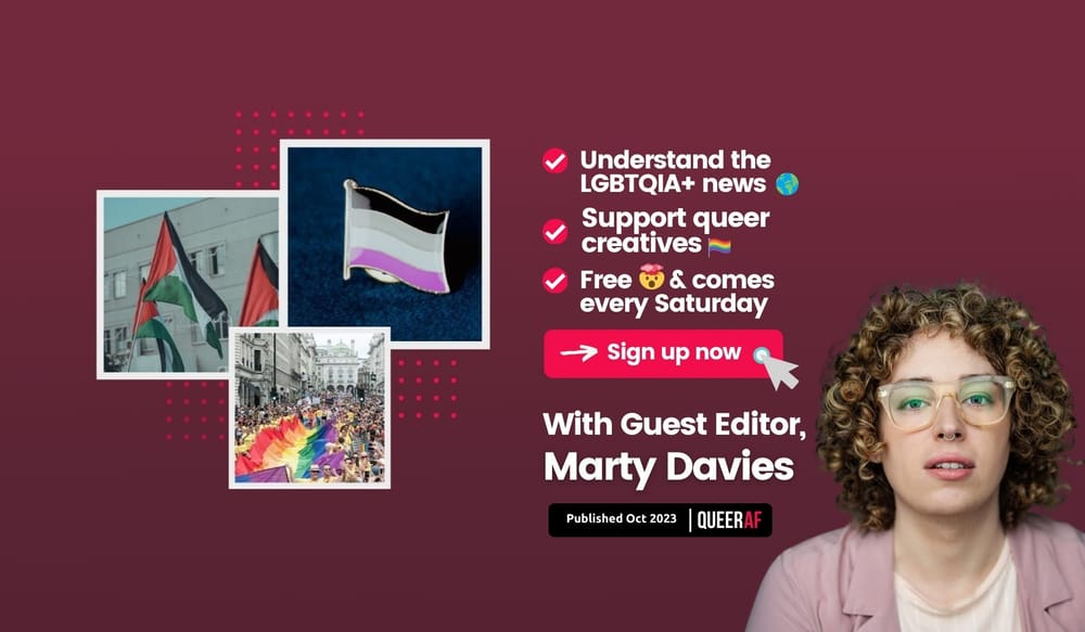 Understand the LGBTQIA+ news: Landmark asexual report, Queer voices for Palestine letter and Pride In London