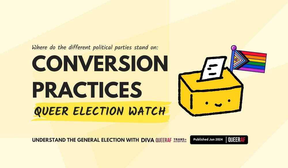 Conversion Practices Ban: Where do the parties stand in the 2024 general election?