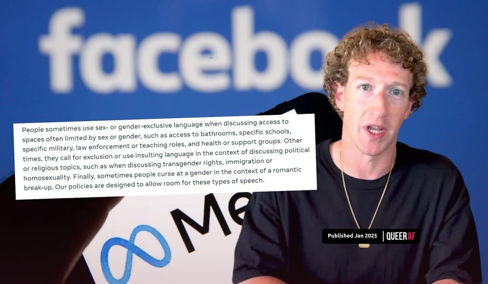 Meta will allow LGBTQIA+ hate on Instagram and Facebook, aligning with Trump and Elon Musk