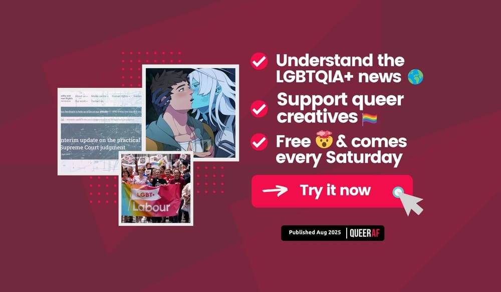 Understand the LGBTQIA+ news: AI will be used to manage "scale" of responses to EHRC plans to segregate Trans+ people