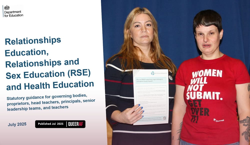 'Section 28 2.0' RSE consultation featured four explicitly anti-trans groups, FOI reveals