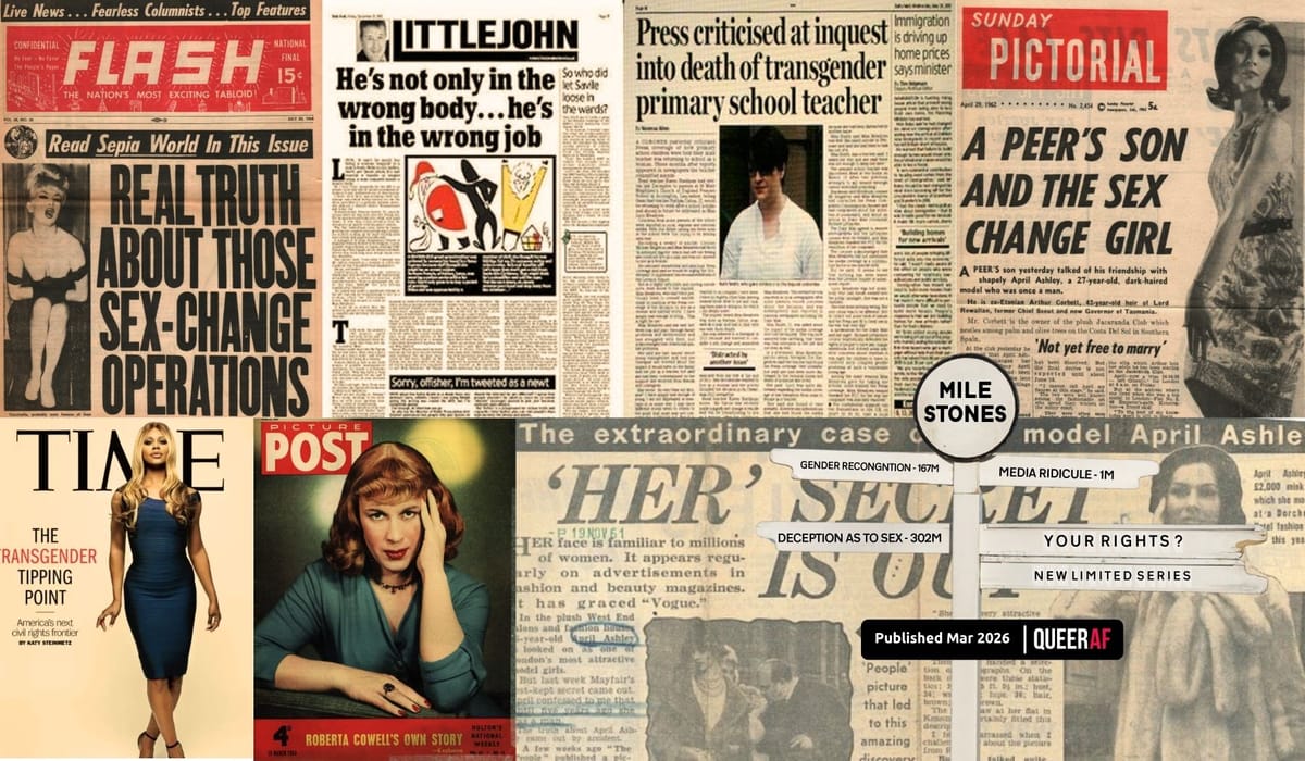 How UK media has wrongly shaped knowledge about the UK’s most important Trans+ legal cases