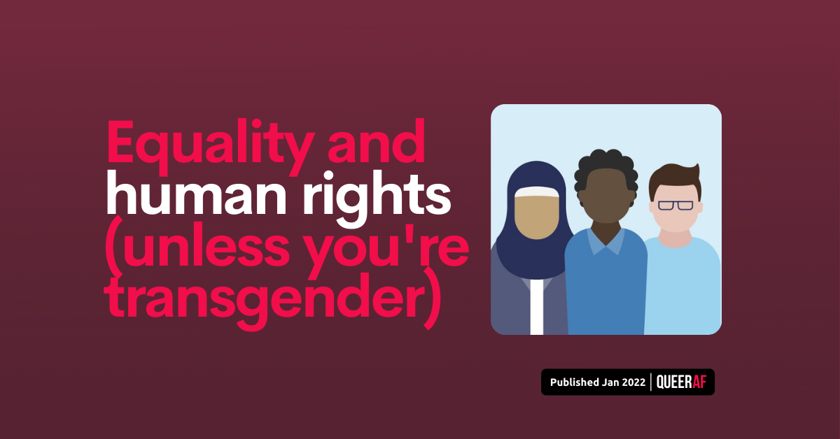 EHRC's actions are a 'pivotal moment' for transgender rights