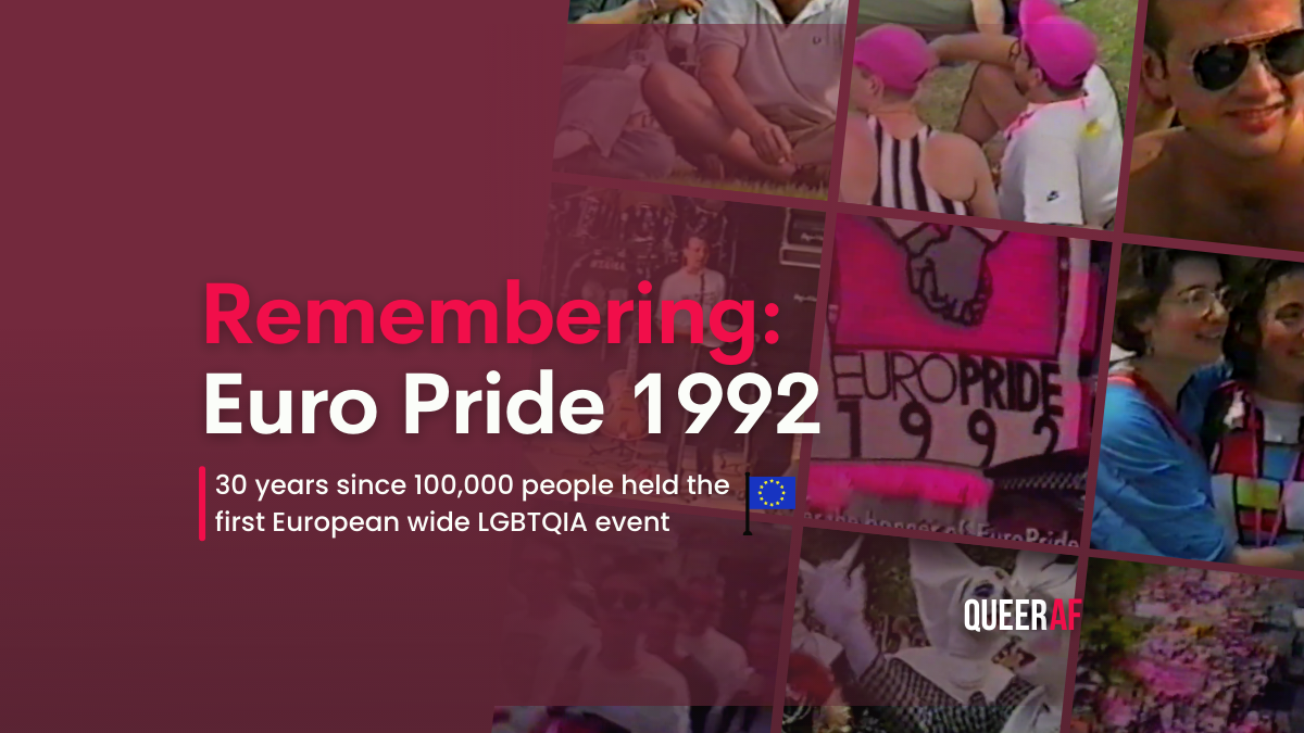 Organisers of Euro Pride retrace their footsteps at the start of a 30-year legacy