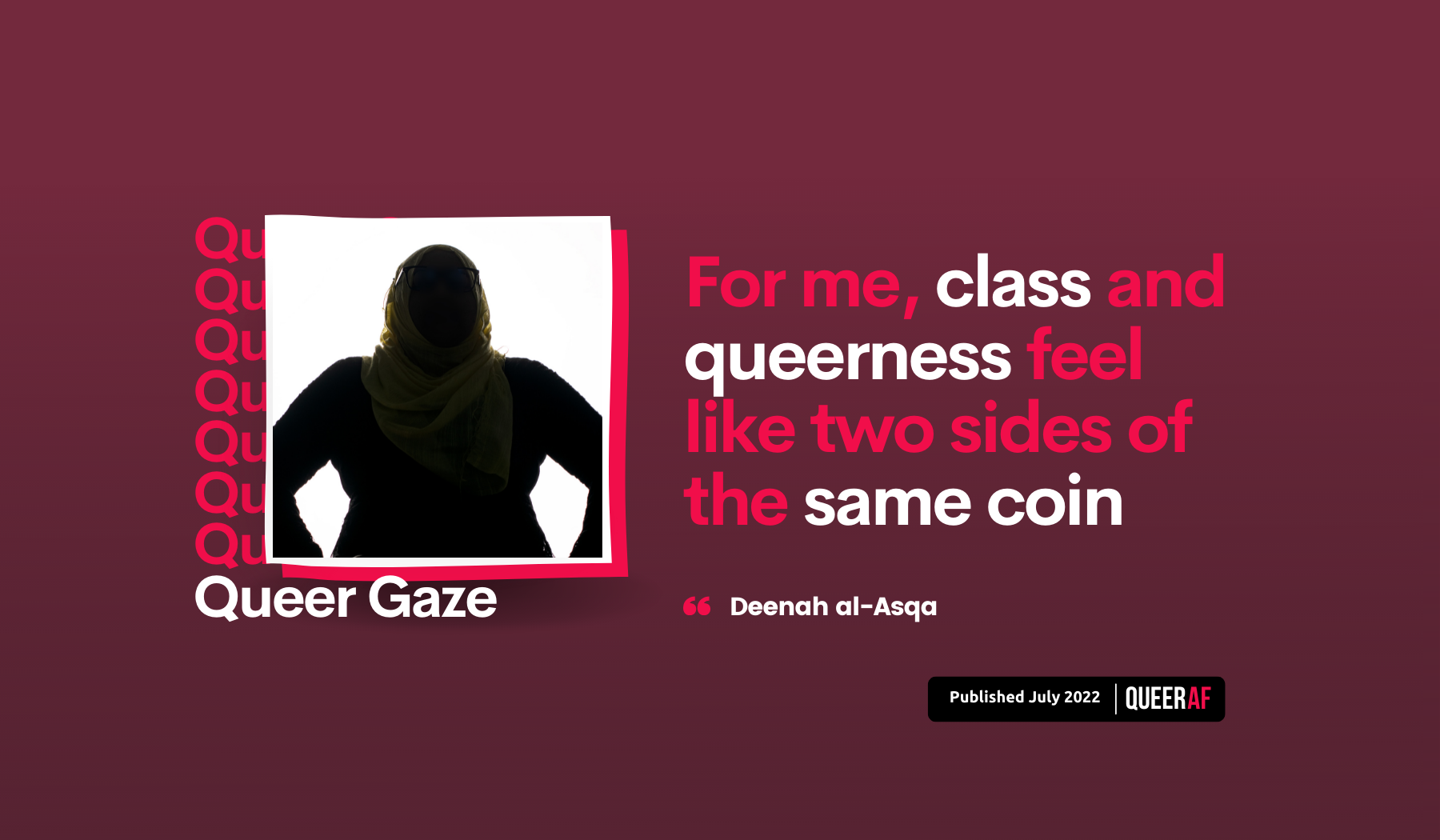 We can’t forget the role of class in the queer struggle