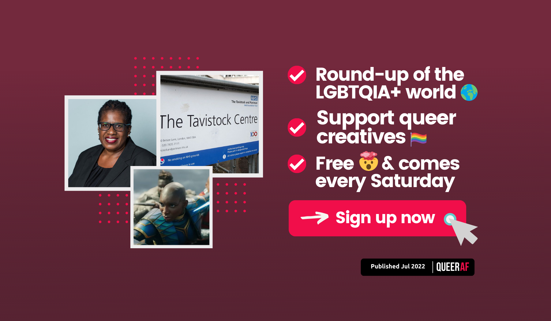 Understand the LGBTQIA+ news this week: Allison Bailey, Stonewall, Tavistock, Monkeypox and more