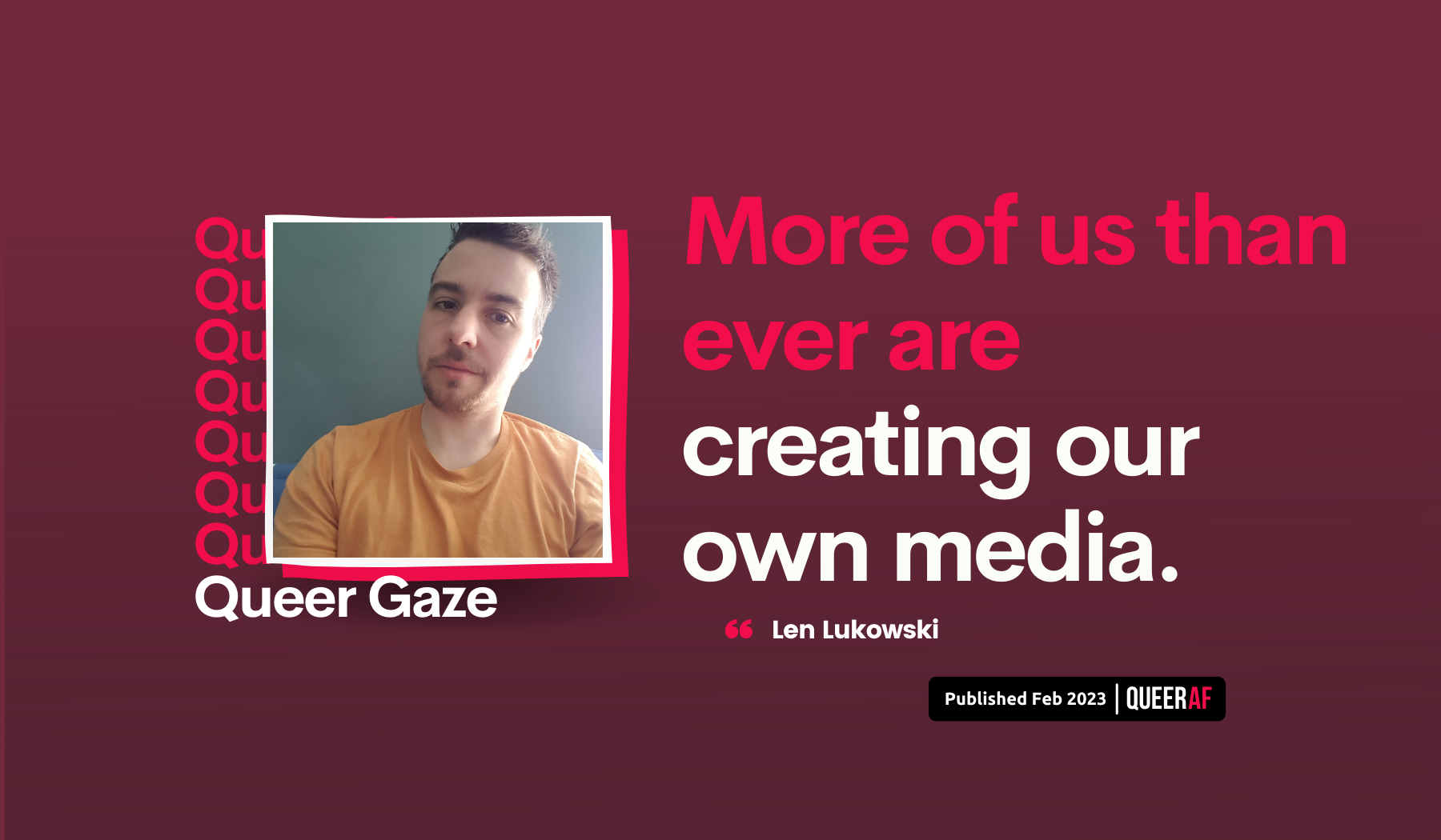 Your talking points and ‘culture war’ clickbait? It’s our lives