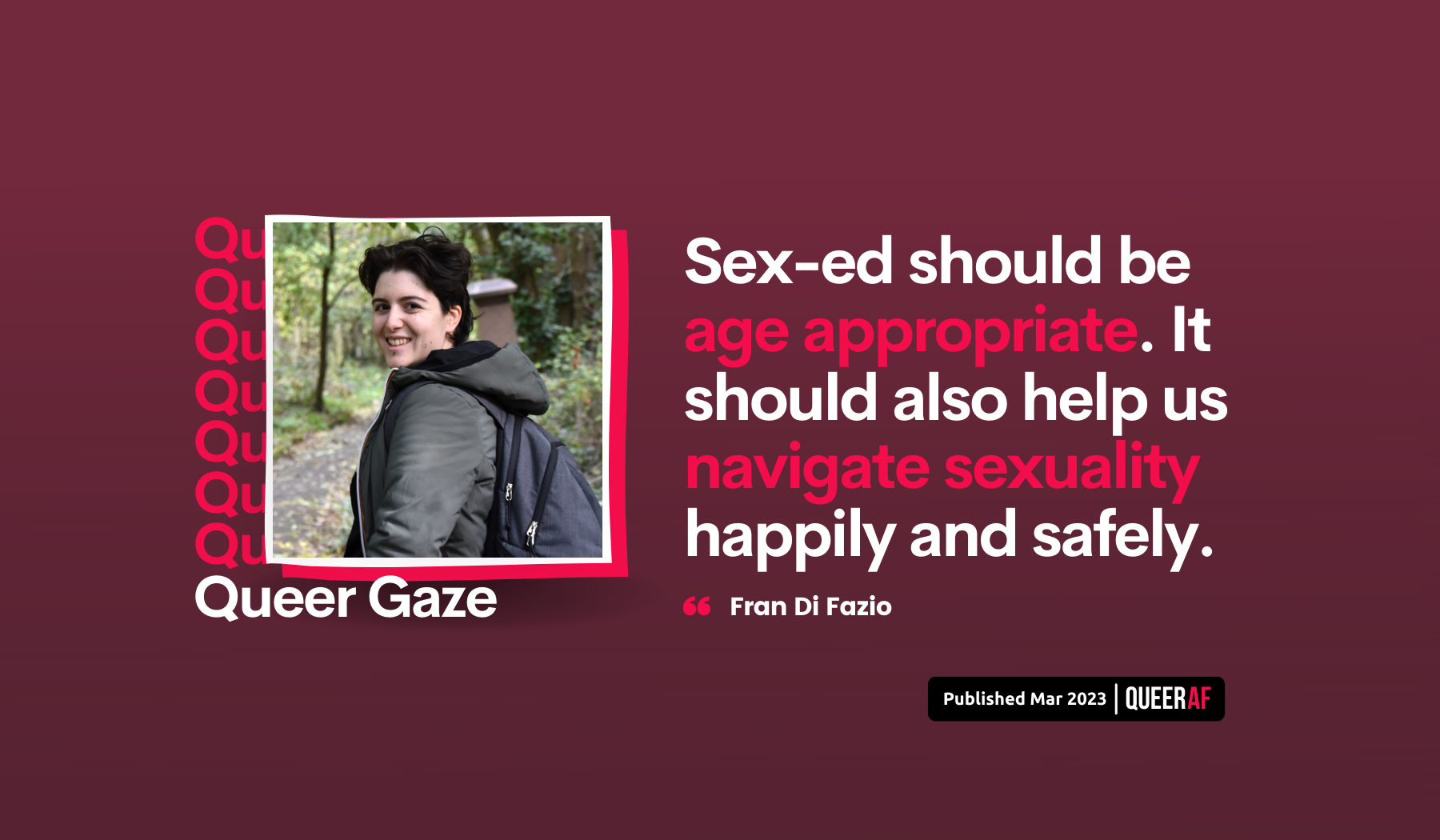 UK review of sex education reeks of “Don’t Say Gay” and moral panic