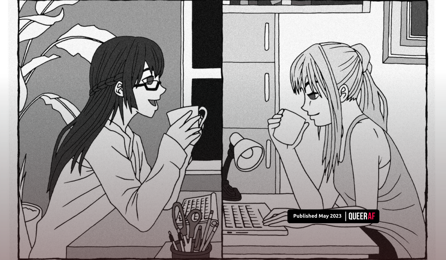 The lesbian fact checkers who fell in love and put the record straight