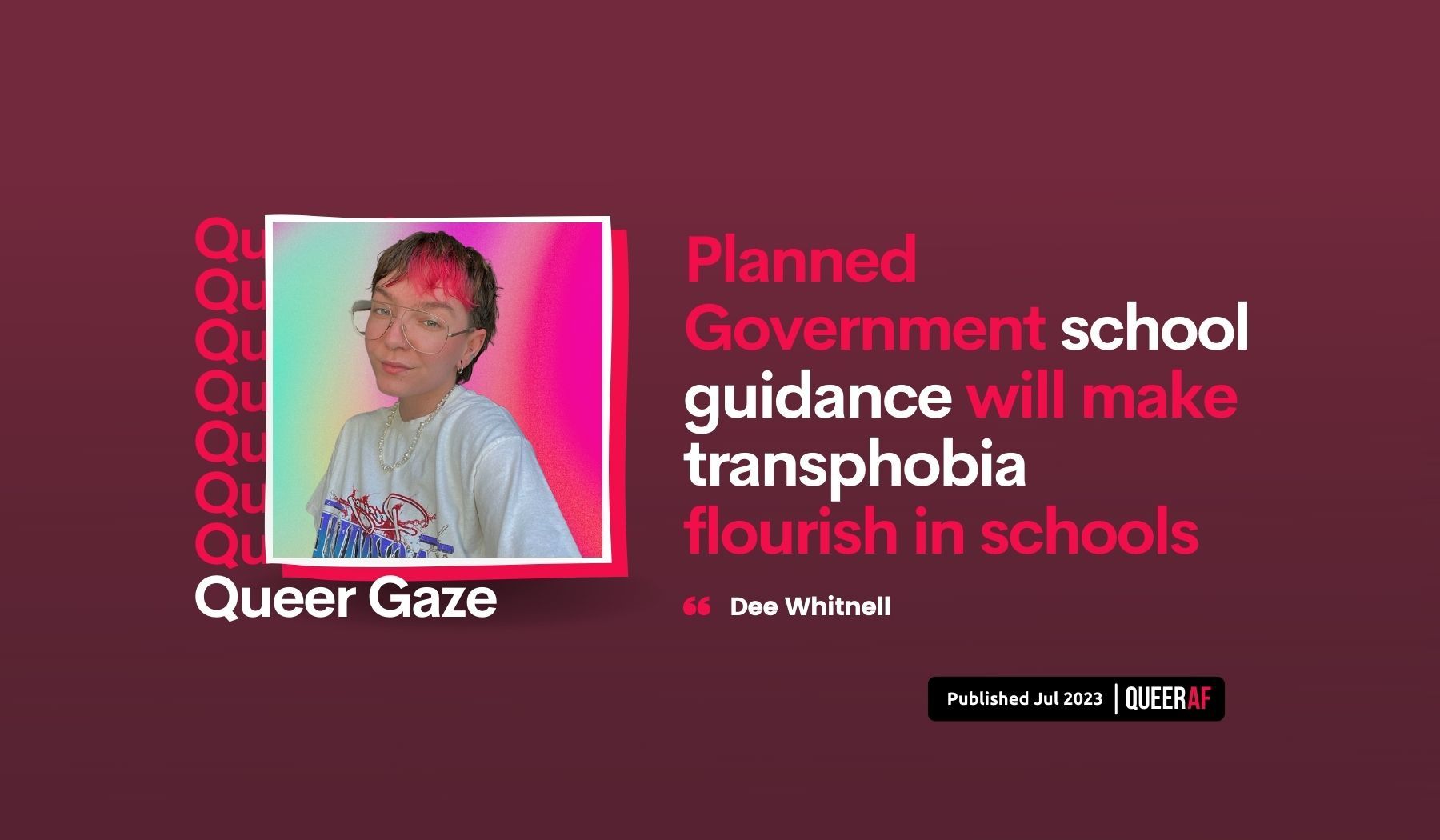 The right of the parent is not worth more than the safety of a trans child