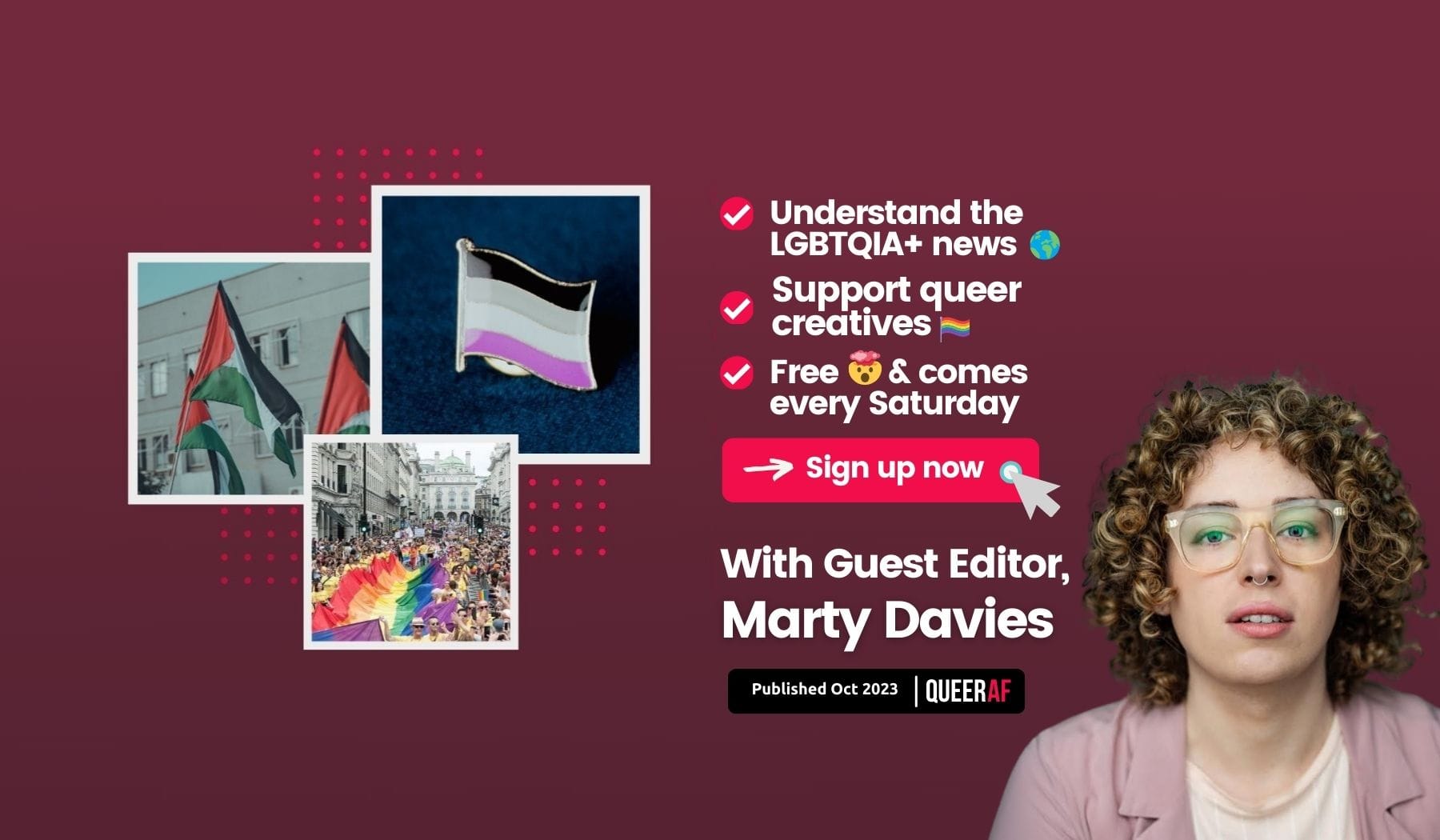 Understand the LGBTQIA+ news: Landmark asexual report, Queer voices for Palestine letter and Pride In London