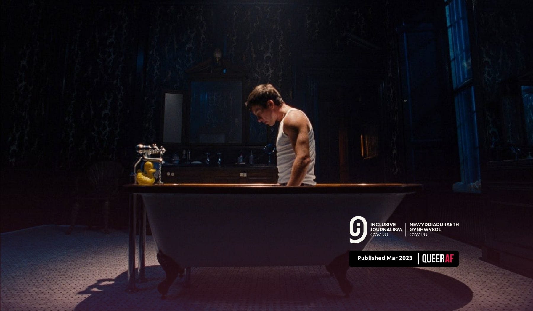 I'm so glad Saltburn wasn't my introduction to being bisexual