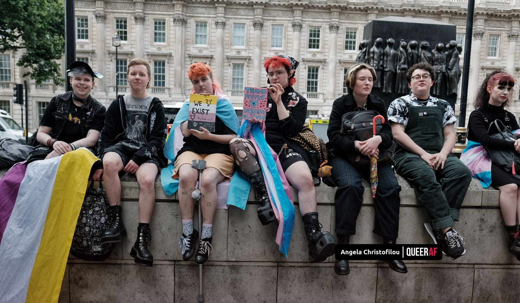 Transgender teens at not safe to be me protest