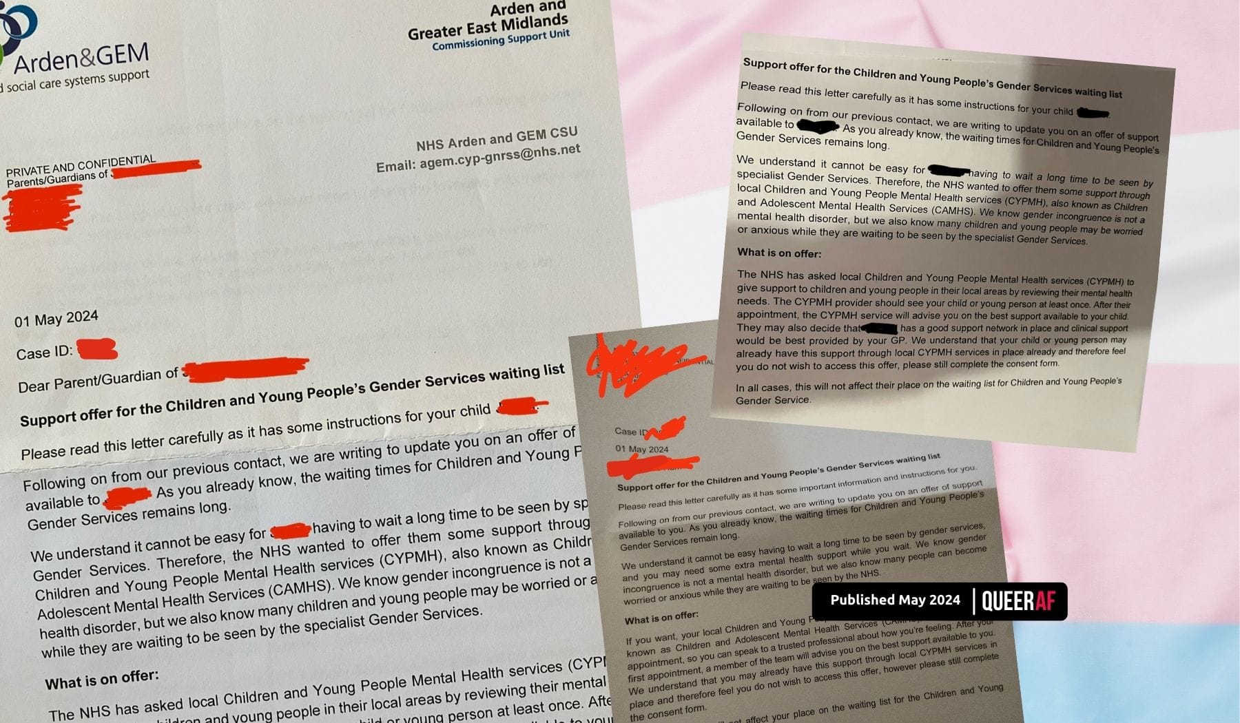 Let down, horrified and disgusted - parents and young people respond to NHS England's plans to force trans youth to medically detransition
