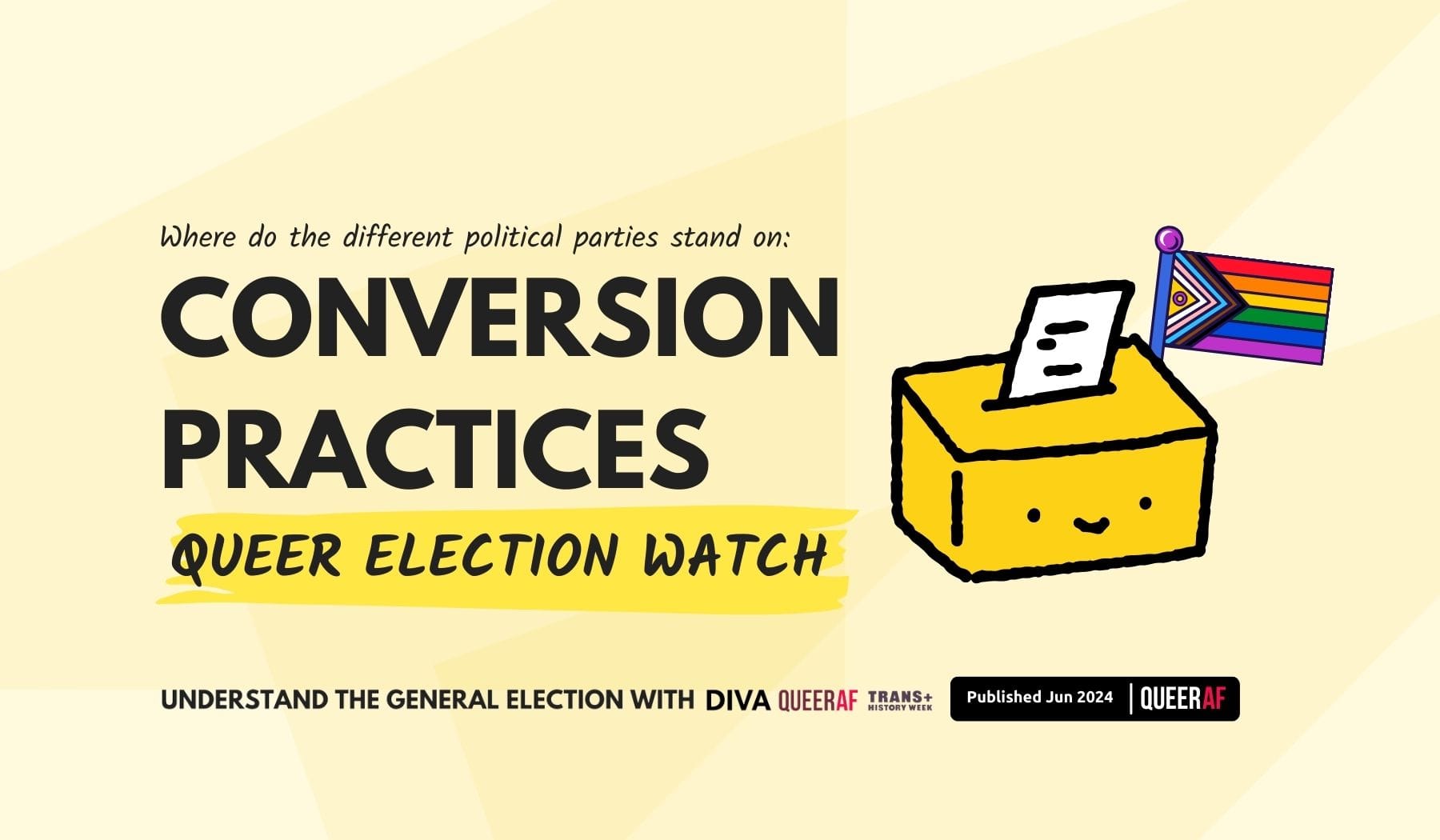 Conversion Practices Ban: Where do the parties stand in the 2024 general election?