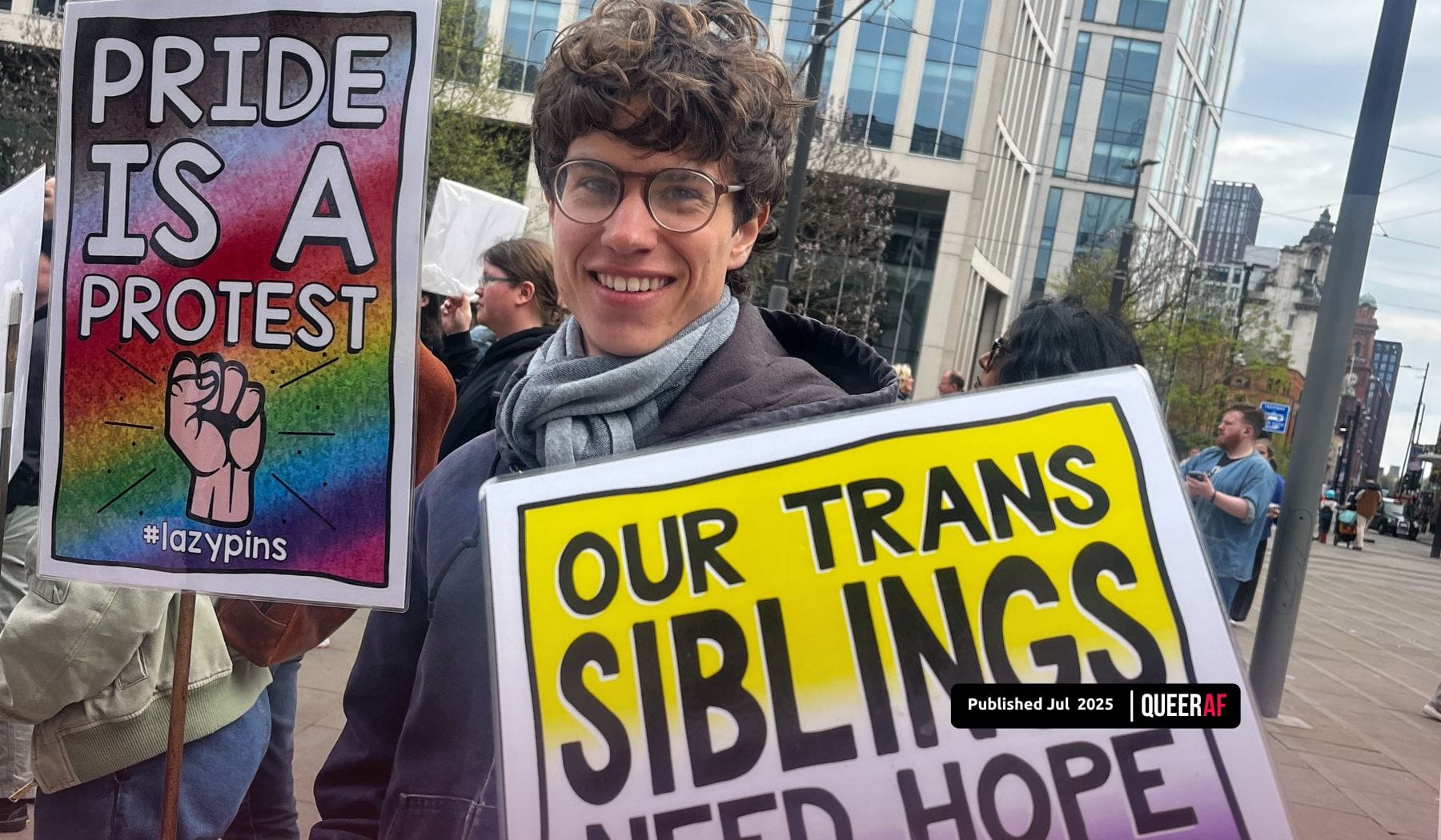 This is what I learned at my first Trans+ protest