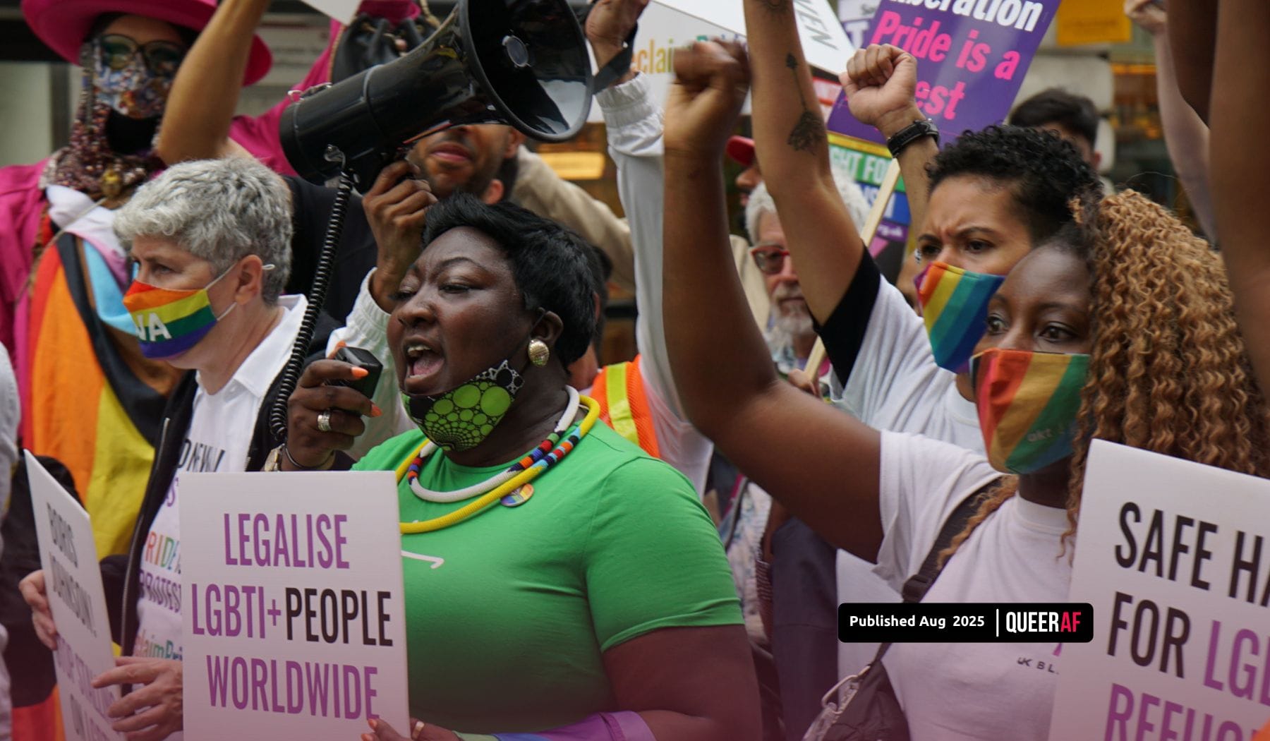New police powers could criminalise wearing a mask at Pride