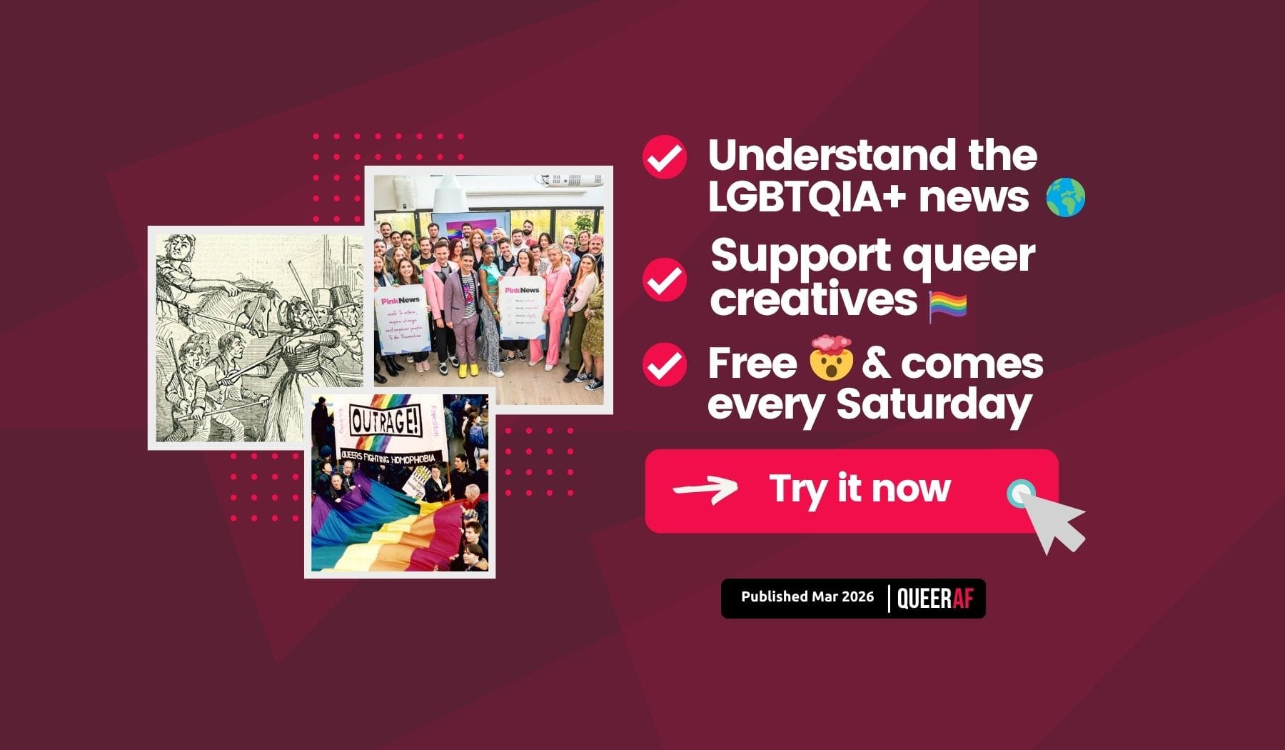 Understand the LGBTQIA+ news: Gay media brand PinkNews to move to a 'reporter free newsroom' with journalists up for redundancy