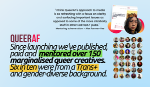 QueerAF Impact Report 2026: Everything we've done to invest in our community this year